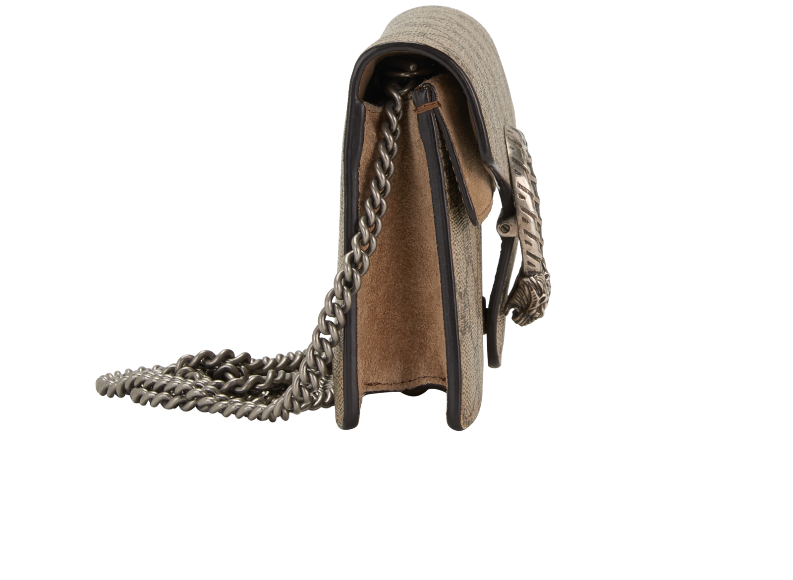 Mini Dionysus, &pound;550, Handbags, Beige, Canvas, Side view